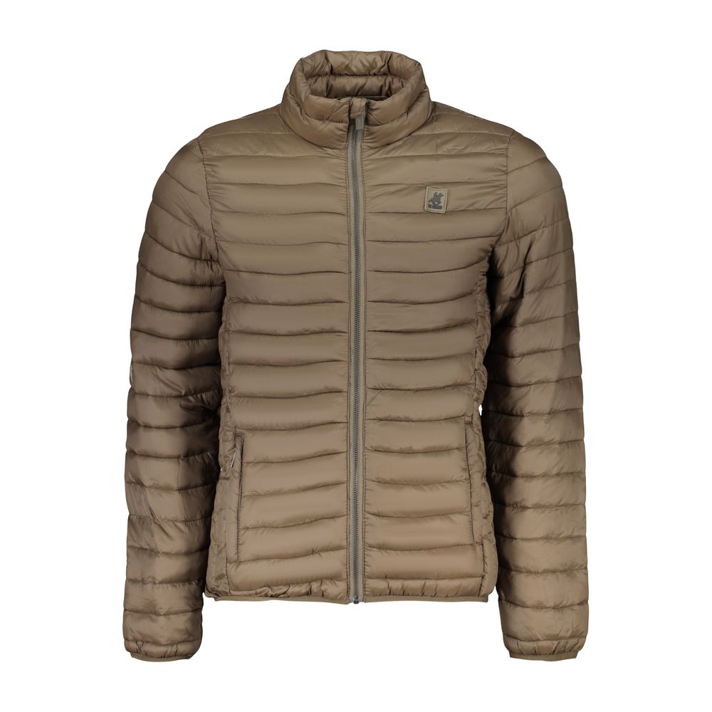 U.S. Grand Polo Braune Herrenjacke aus Polyester