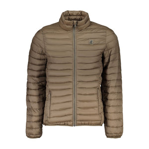 U.S. Grand Polo Braune Herrenjacke aus Polyester