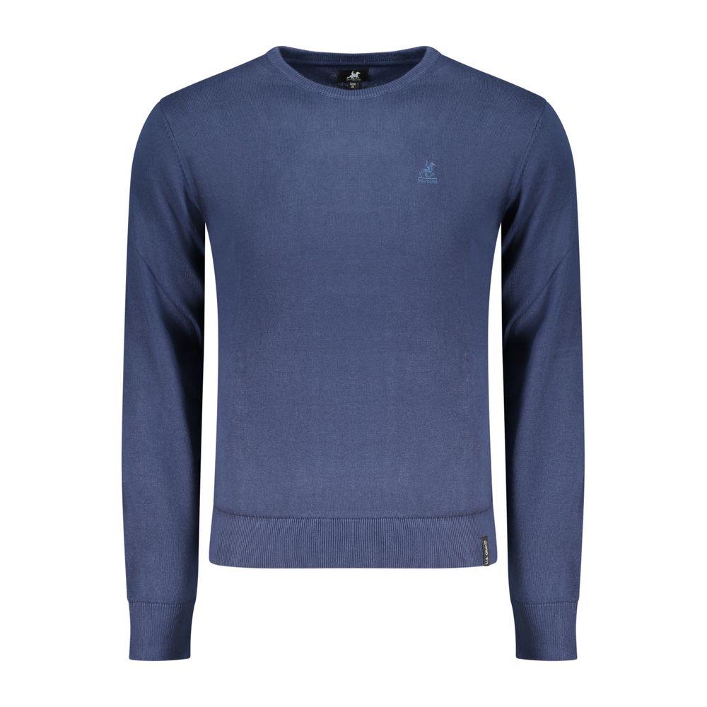 U.S. Grand Polo Blu Baumwollpullover Herren