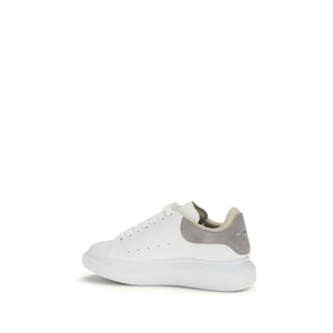 Alexander McQueen Weiße Kalbsleder Bos Taurus Chunky Sneaker