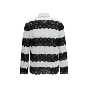 Dolce & Gabbana Weißes Poloshirt aus Baumwolle