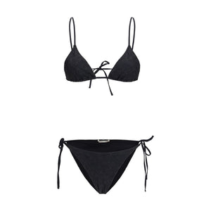Kristina Ti Schwarzer Bikini aus Polyester
