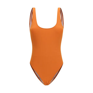 Kristina Ti Orange Polyamid One-Piece Badeanzug