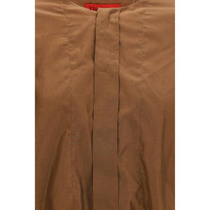 The Latest Braunes Lycra-Hemd