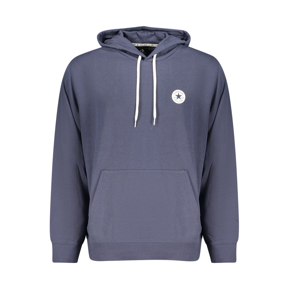 Converse Blauer Baumwoll-Kapuzenpullover für Herren