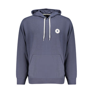Converse Blauer Baumwoll-Kapuzenpullover für Herren