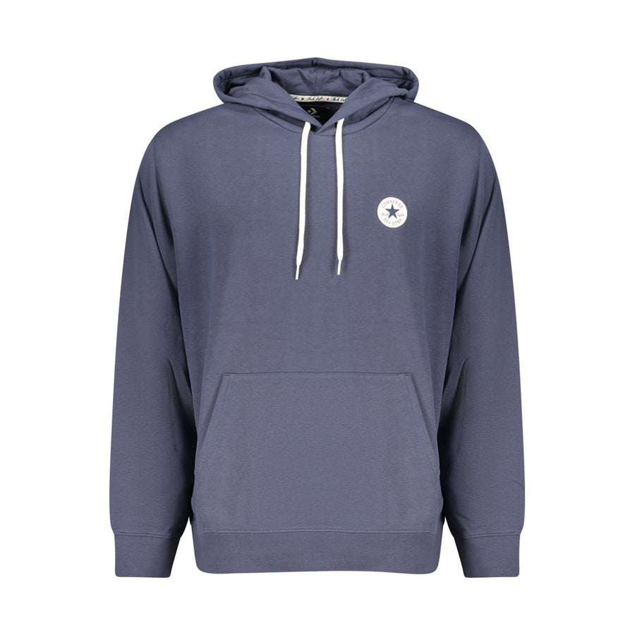 Converse Blauer Baumwoll-Kapuzenpullover für Herren