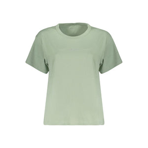 Pepe Jeans Grünes Damen-T-Shirt aus Baumwolle