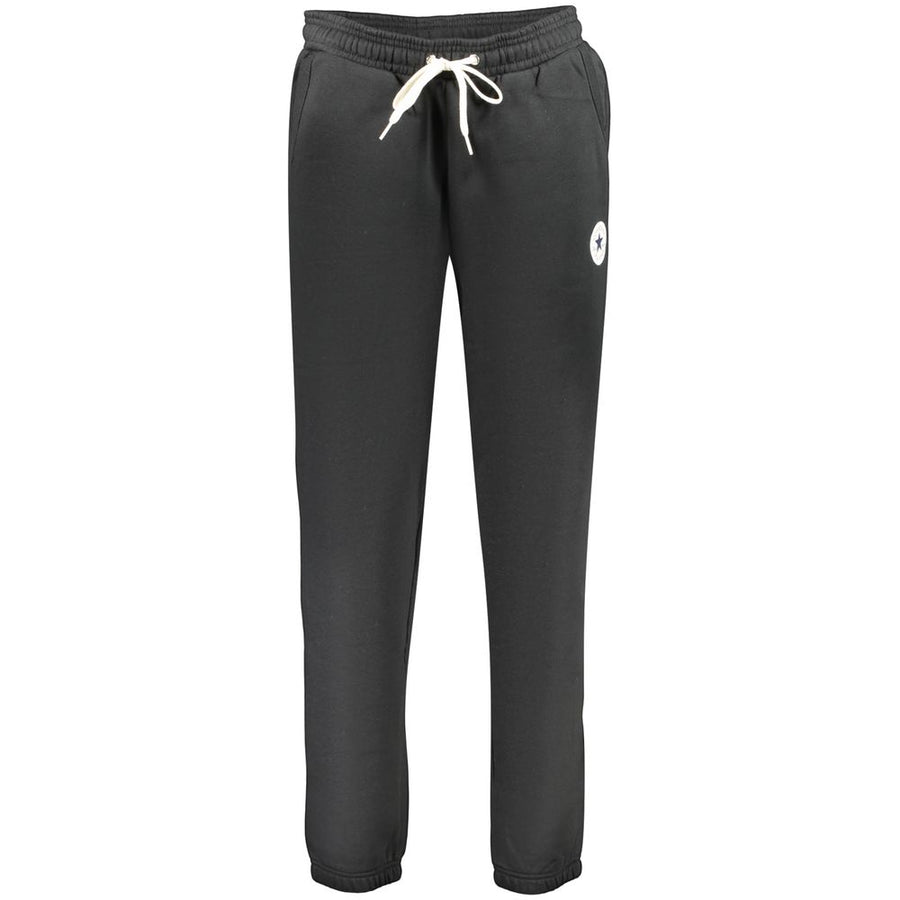 Converse Schwarze Baumwoll-Jogginghose (Trainingshose)