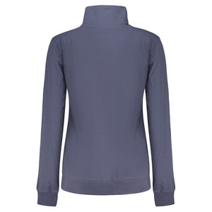 Freddy Blaues Baumwoll-Sweatshirt für Damen