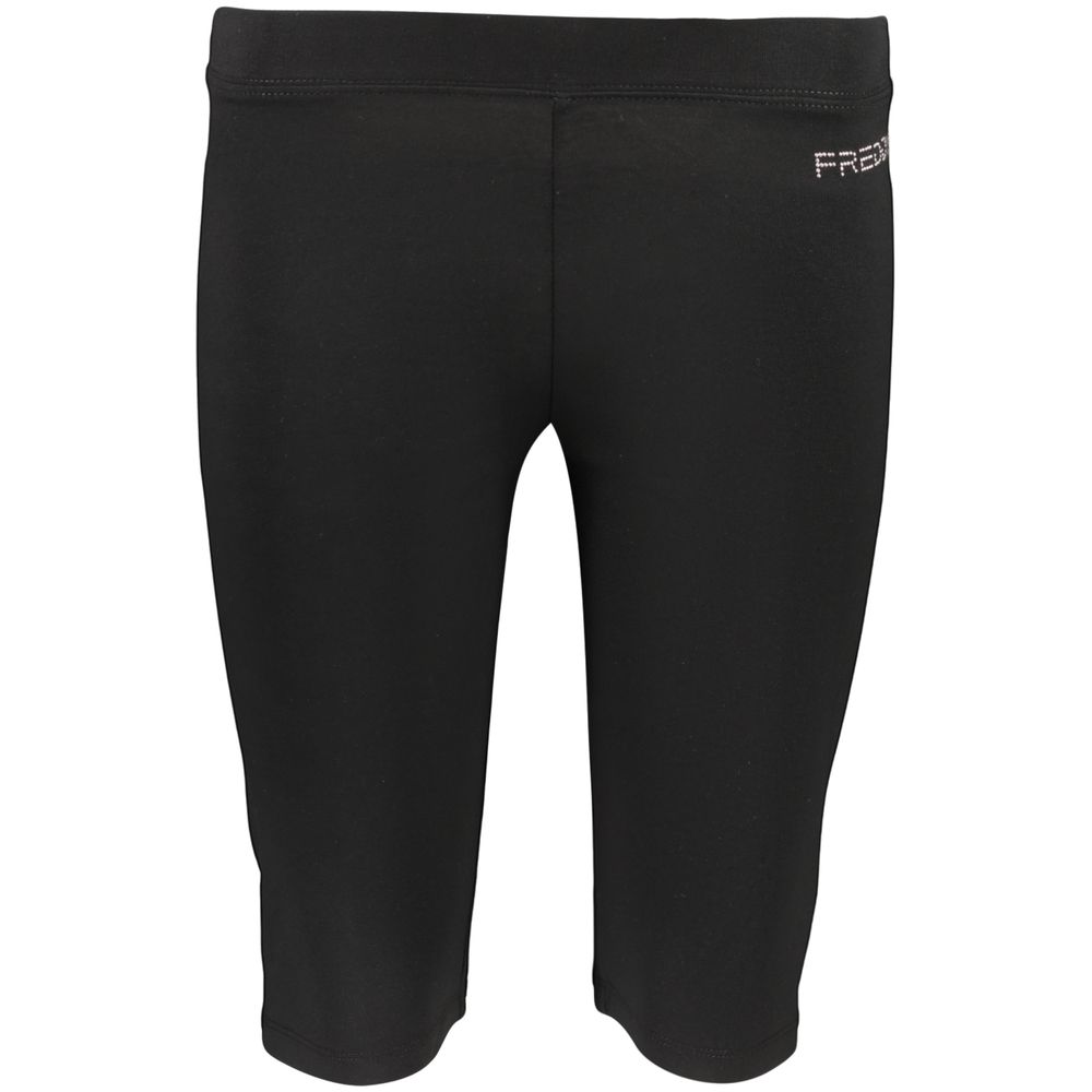 Freddy Schwarze Baumwollshorts