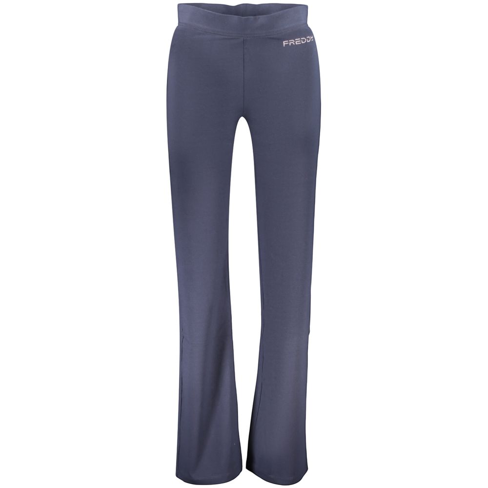 Freddy Blaue Baumwollhose für Damen