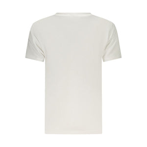 Freddy Blaues Baumwoll-T-Shirt für Damen