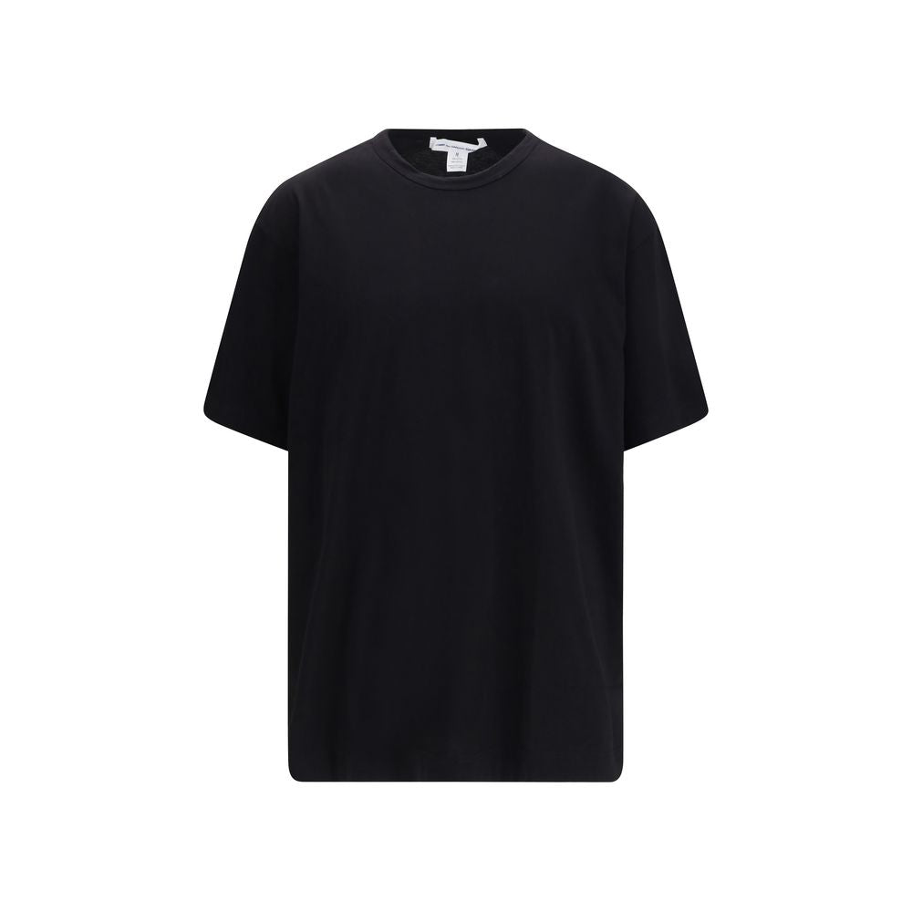 Comme Des Garçons Schwarzes Baumwoll-T-Shirt