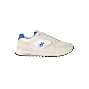 U.S. Grand Polo Weiße Herren-Sneaker aus Polyester