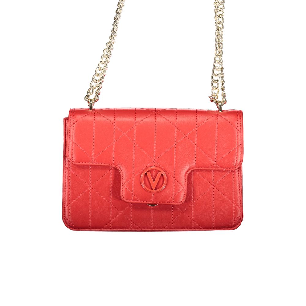 Mario Valentino Rote Damen-Tasche aus Polyurethan