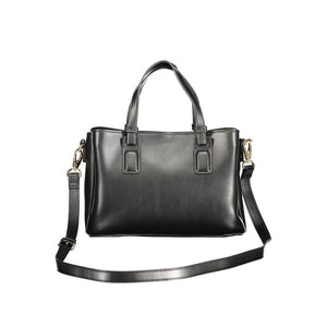 Mario Valentino Nero Polyurethane Damen-Handtasche