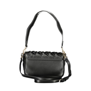 Mario Valentino Schwarze Handtasche aus Polyethylen