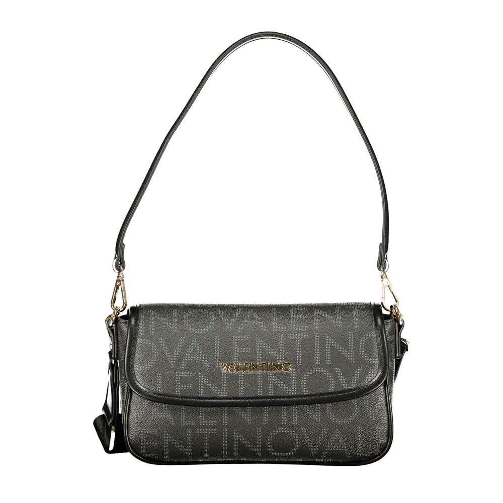 Mario Valentino Nero Polyurethane Damenhandtasche