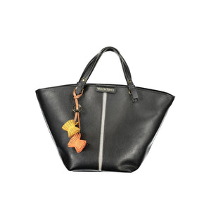 Mario Valentino Schwarze Handtasche aus Polyethylen