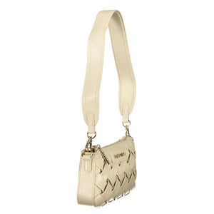 Mario Valentino Beige Polyurethane Damen Handtasche