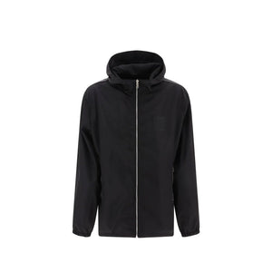 Givenchy Schwarze Nylon-Shell-Jacke