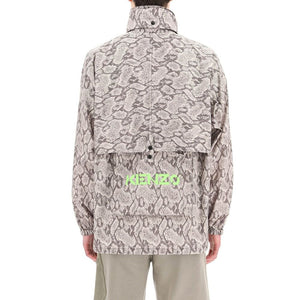 Kenzo Beige Polyester Shell Jacke