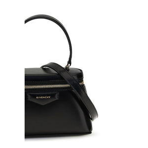 Givenchy Schwarze Kalbsleder Bos Taurus Handtasche