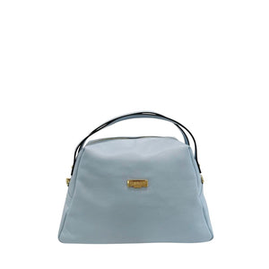 Baldinini Trend Blaue Clutch aus Rindsleder