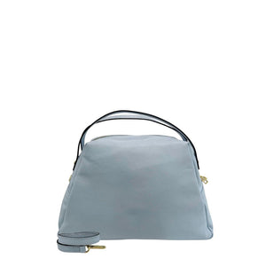 Baldinini Trend Blaue Clutch aus Rindsleder