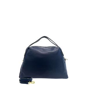 Baldinini Trend Blaue Clutch aus Rindsleder
