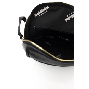 Baldinini Trend Schwarze Leder Damentasche