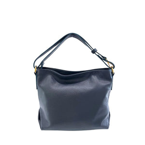 Baldinini Trend Blaue Kalbsleder-Clutch