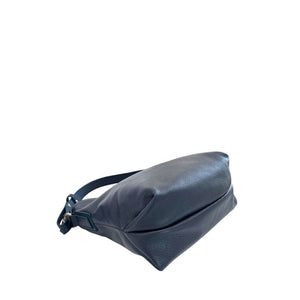 Baldinini Trend Blaue Kalbsleder-Clutch