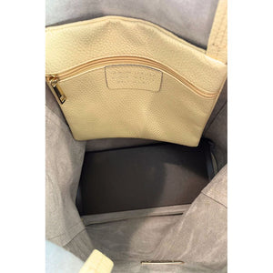 Baldinini Trend Zweifarbige Clutch aus Rindsleder