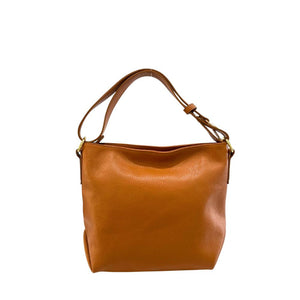 Baldinini Trend Braune Clutch aus Rindsleder