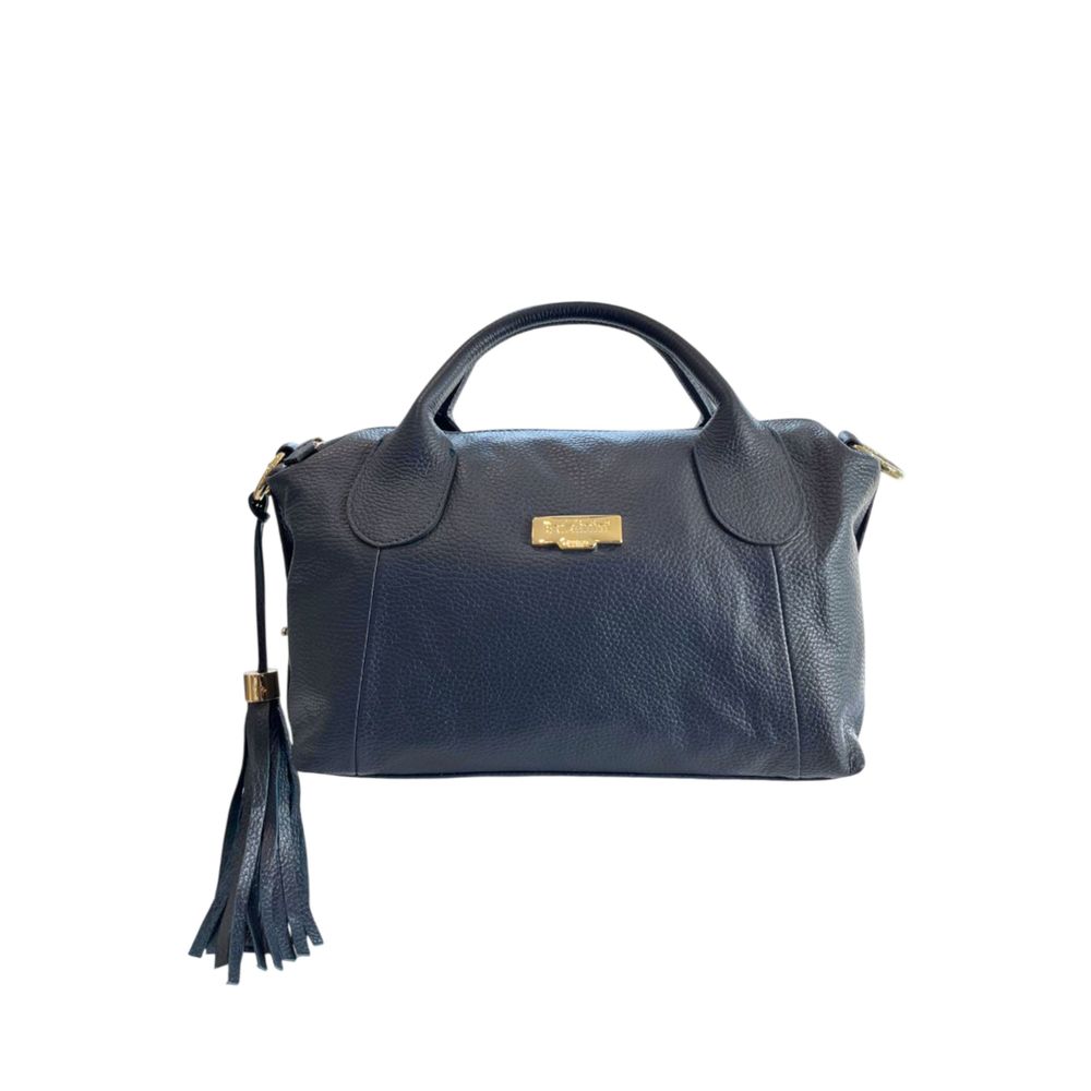 Baldinini Trend Blaue Leder-Damentasche