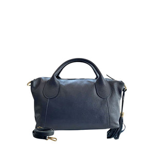 Baldinini Trend Blaue Leder-Damentasche