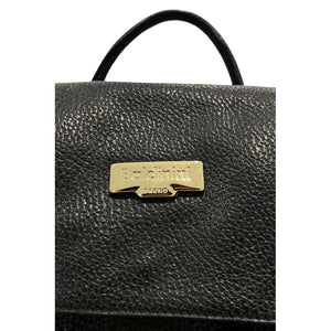 Baldinini Trend Schwarzer Lederrucksack für Damen