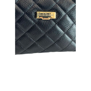 Baldinini Trend Schwarze Leder Damentasche