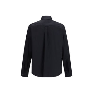 Dolce & Gabbana Schwarzes Baumwollhemd