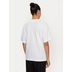 Champion Weißes Baumwoll-T-Shirt