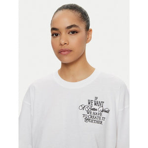 Champion Weißes Baumwoll-T-Shirt