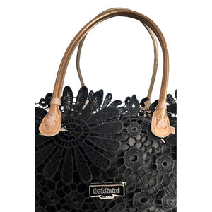 Baldinini Trend Schwarze Damen-Handtasche aus PU