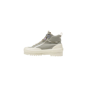 Superga Grüne Stoff-Sneaker