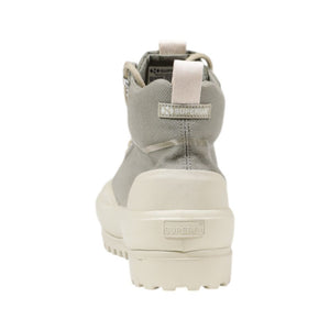 Superga Grüne Stoff-Sneaker