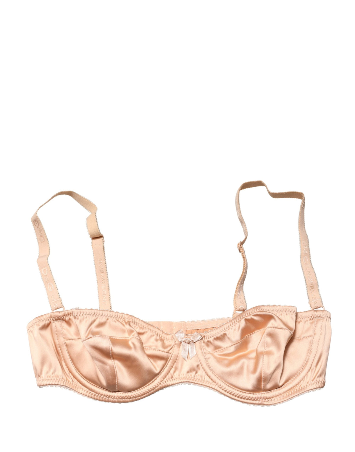 Dolce & Gabbana Beige Halbgepolsterter Bügel-Balkonett-BH