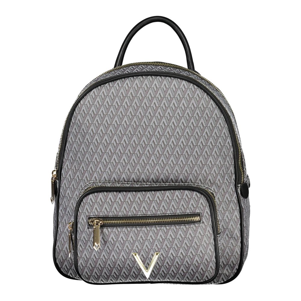 Mario Valentino Schwarzer Rucksack aus Polyurethan für Damen