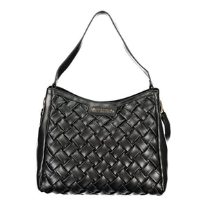 Mario Valentino Schwarze Handtasche aus Polyethylen