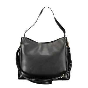 Mario Valentino Schwarze Handtasche aus Polyethylen